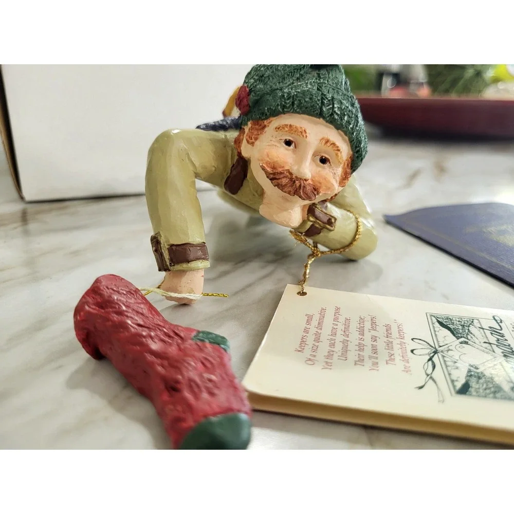 The Keeper of the Laundry ~ Shenandoah Designs Collectible Figurine Shelf Sitter